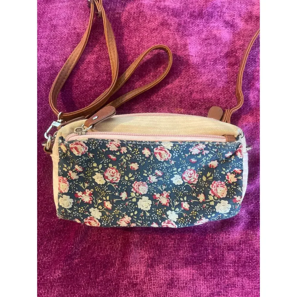 VINTAGE Y2K Floral Crossbody Mini Bag / Purse Payless
